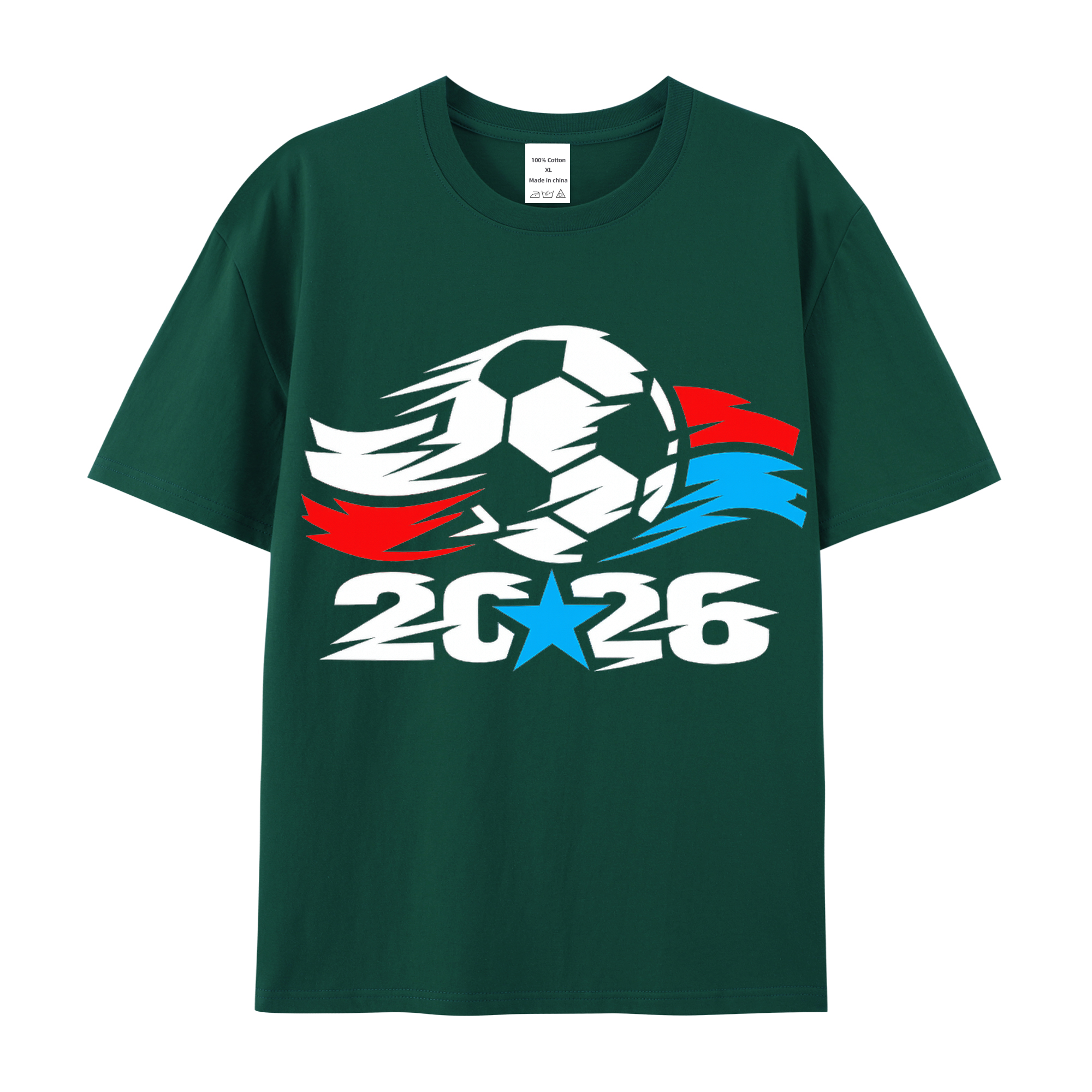 T-shirt Glänzendes Riesensymbol im Stadionglanz