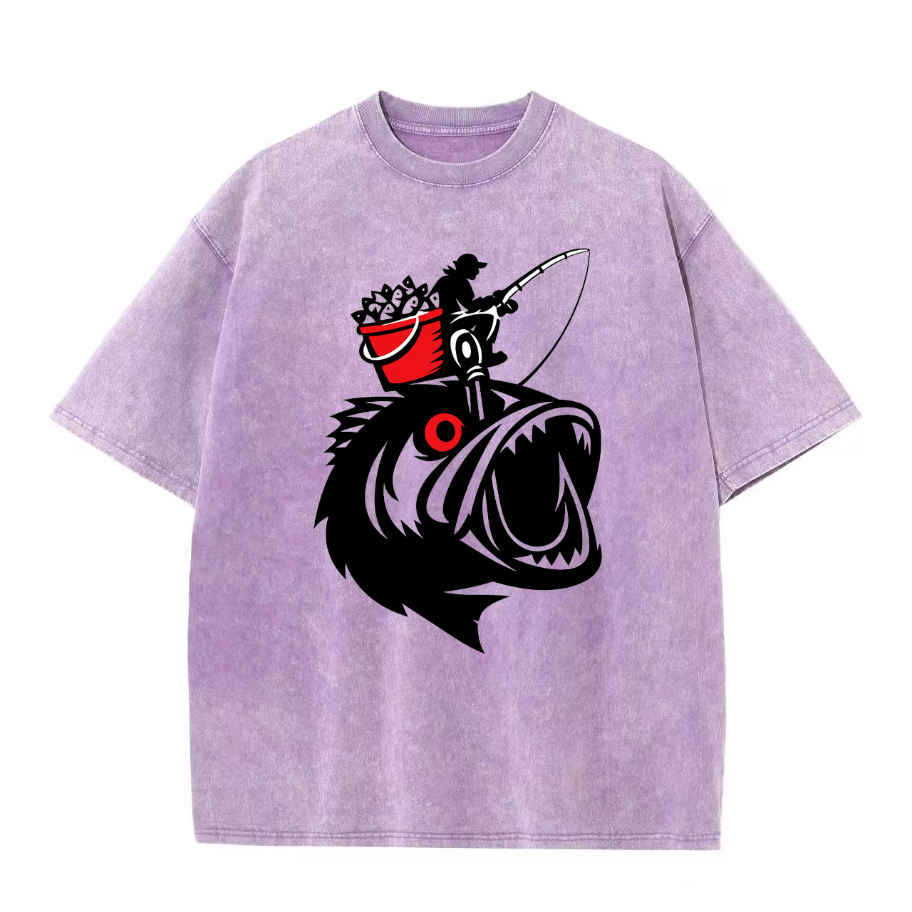 t-shirt Fangglück am Wasser