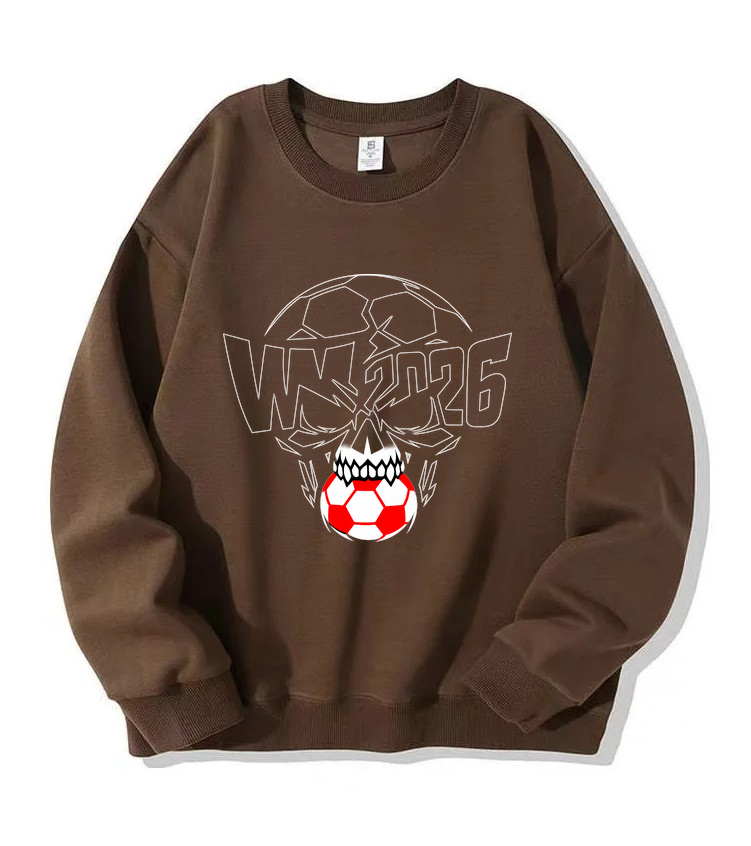 Sweatshirt Aufruhr Typo im Flutlichtwirbel