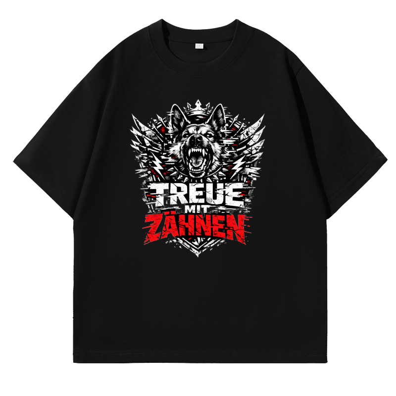 T-Shirt Treue mit Biss