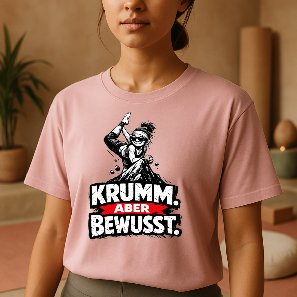 T-Shirt Krumm & Bewusst Yoga Vibes