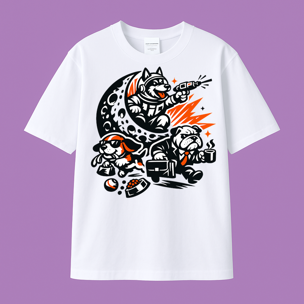 t-shirt Pfotenliebe Hundeglück