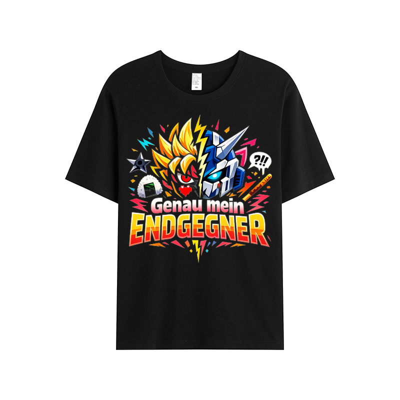 t-shirt Genau mein Endgegner Anime Edition