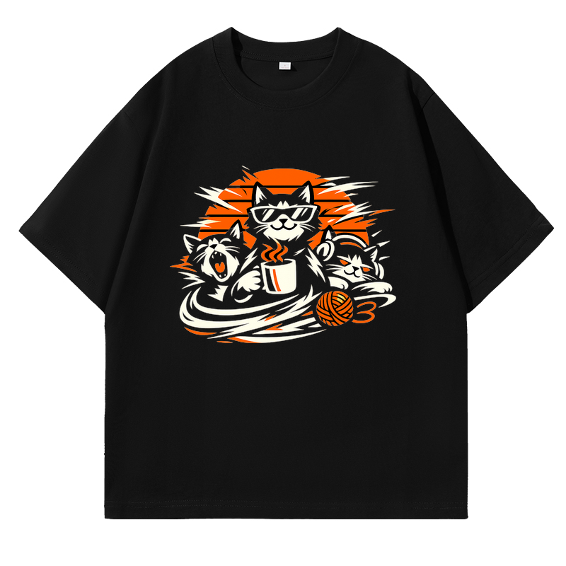 T-Shirt Katzenzauber Lounge