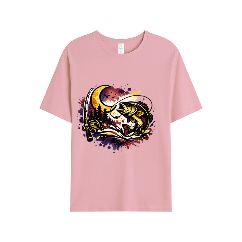 T-Shirt Anglerherz Abtauchen in die Freiheit