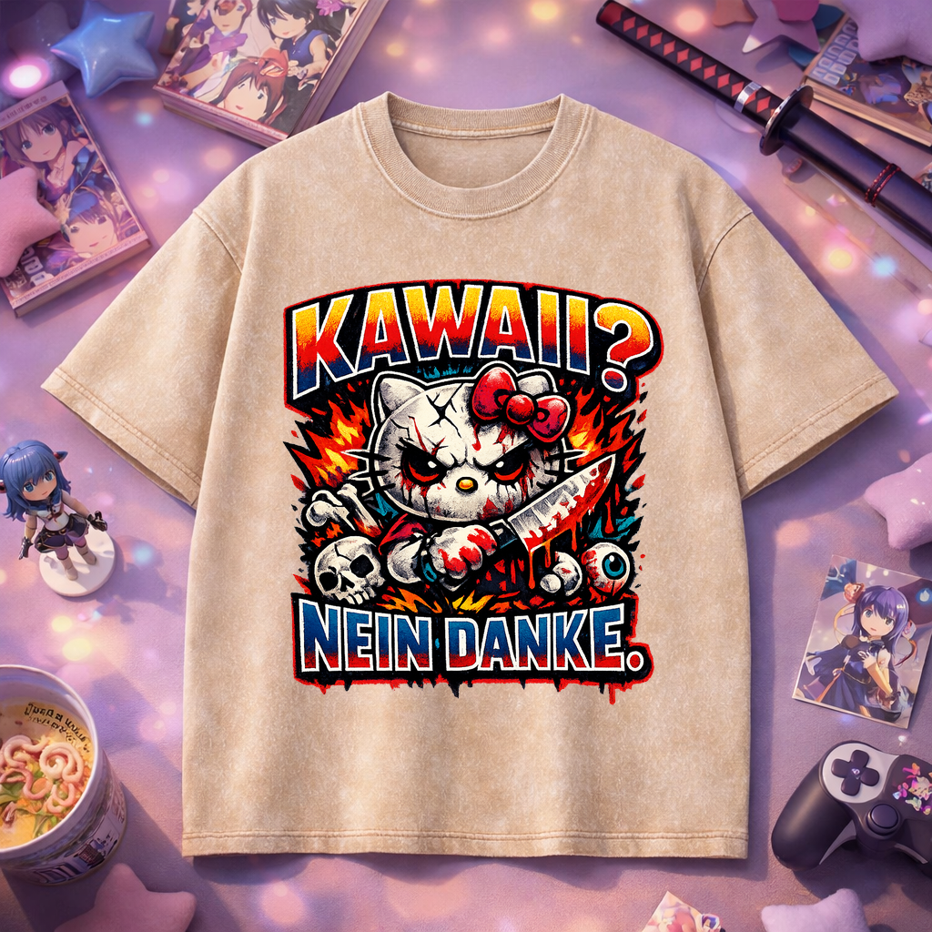 T-Shirt Kawaii? Nein danke. Anime Rebell