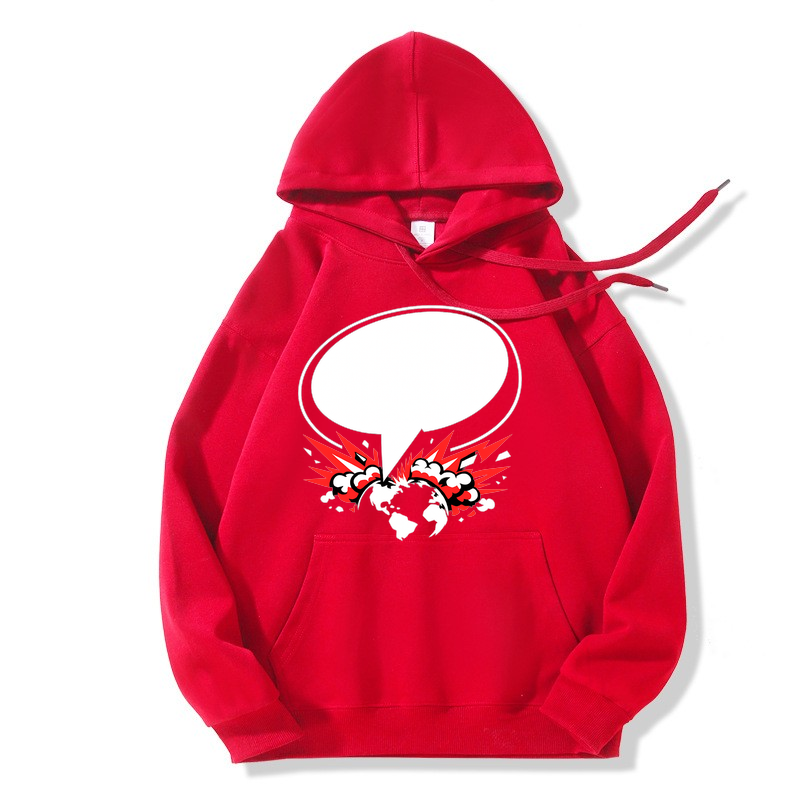 Hoodie Rebellenball im Raster
