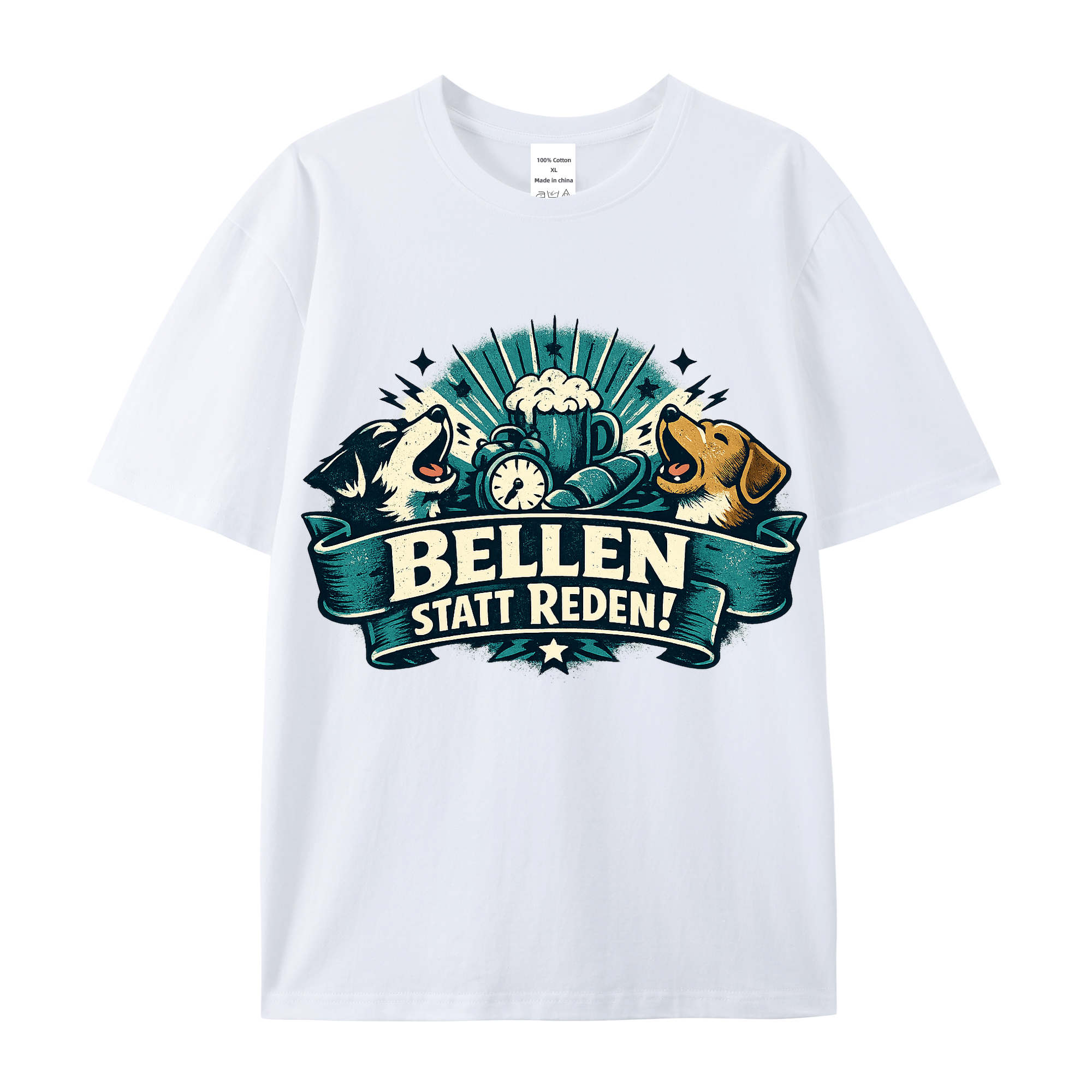 Bellen statt Reden! t-shirt