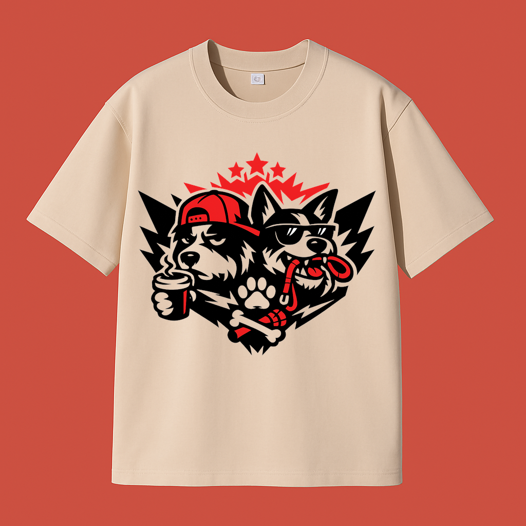 t-shirt Pfotenliebe Hundemoment