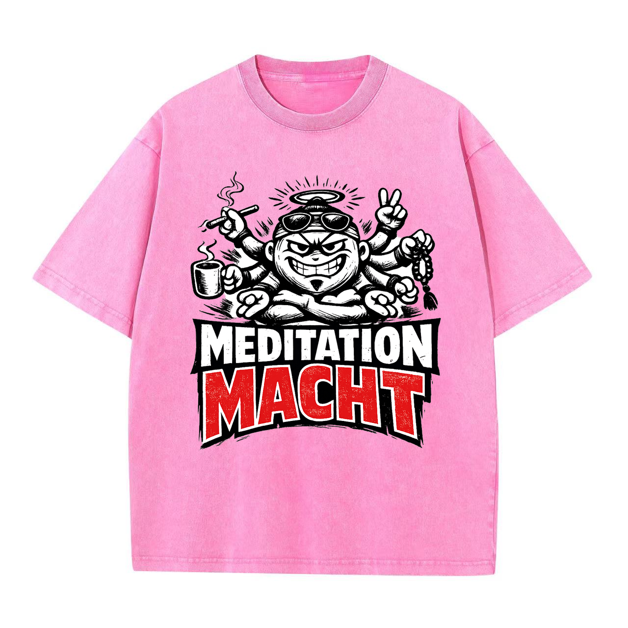 T-Shirt Meditationskraft Yoga Yogi Style