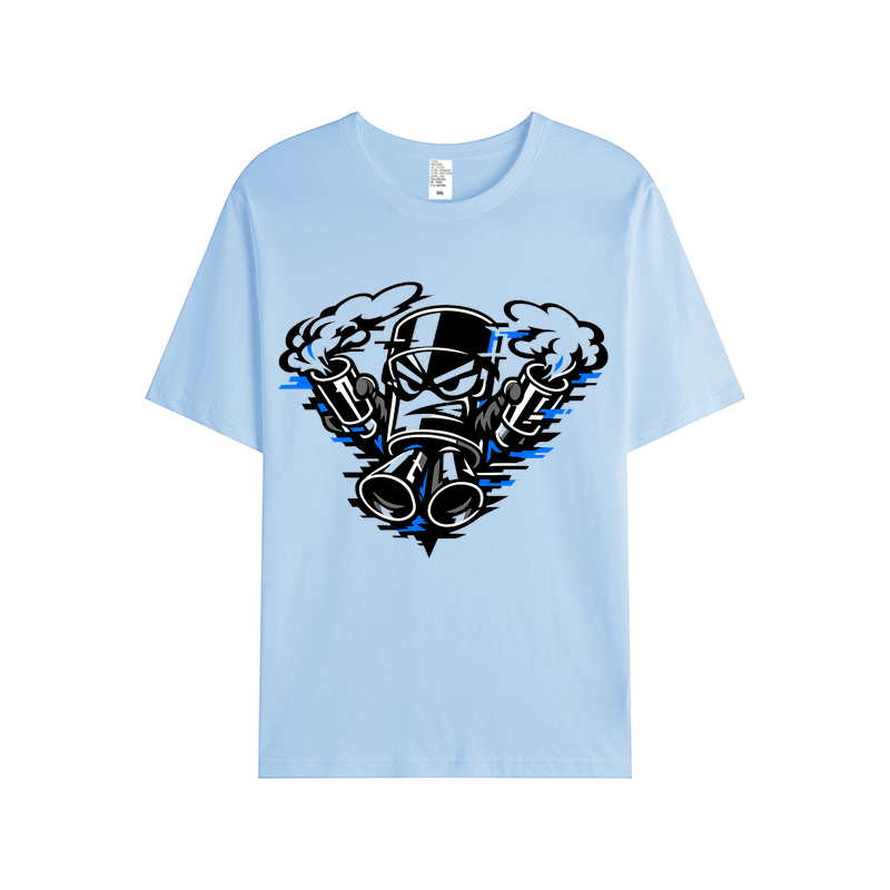 T-shirt Auspuffgeist Vector Emblem