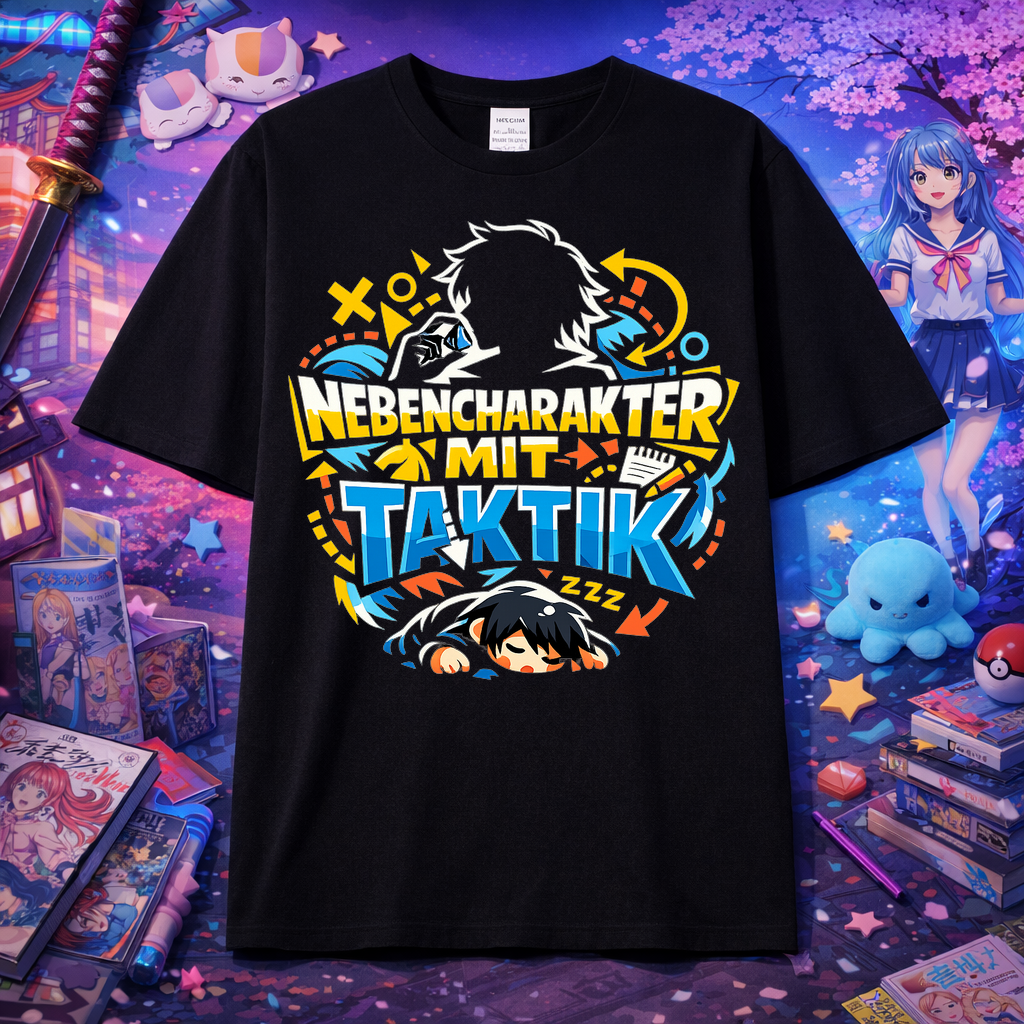 T-Shirt Nebencharakter Taktikgeist