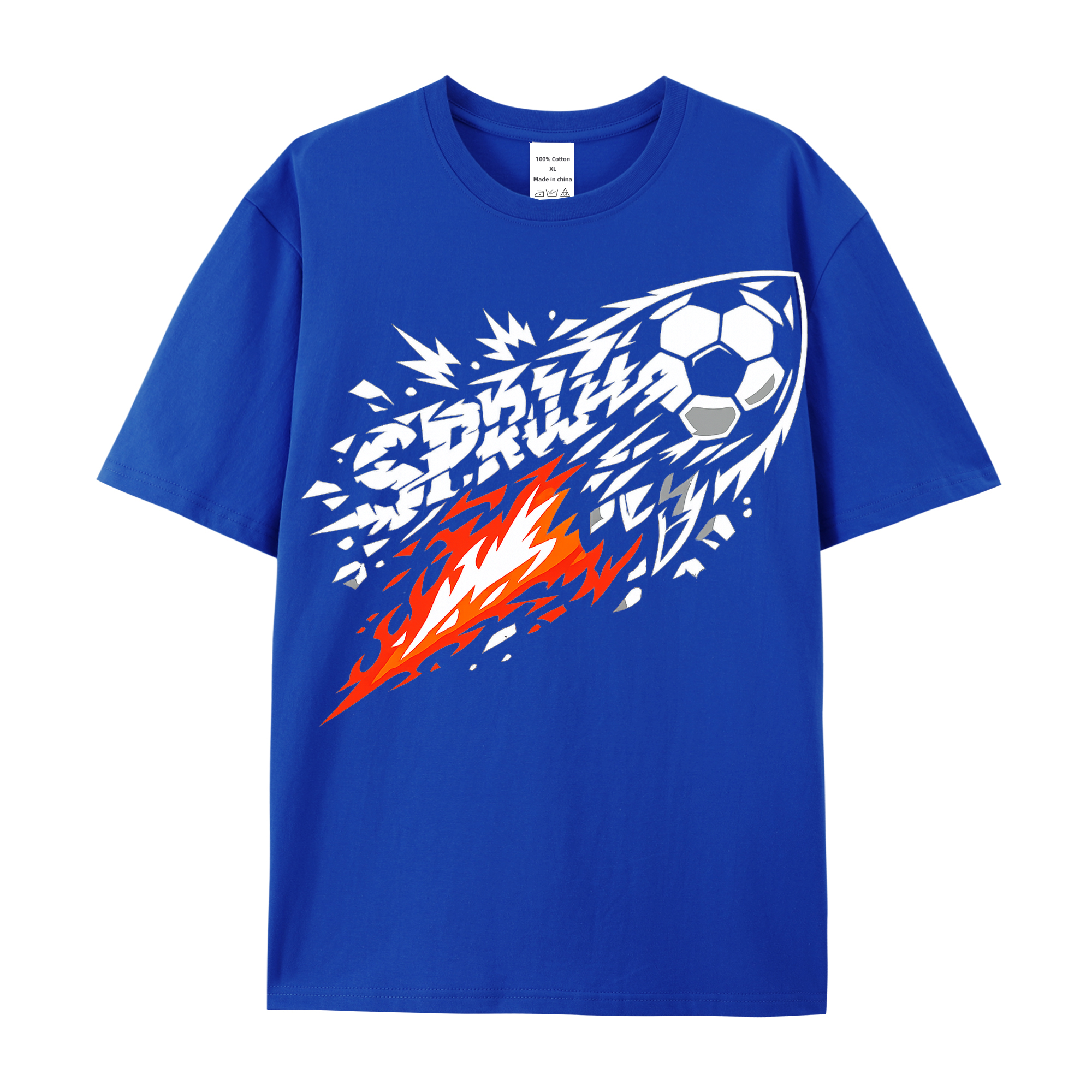 T-shirt Unaufhaltsamer Wirbel der Fanenergie