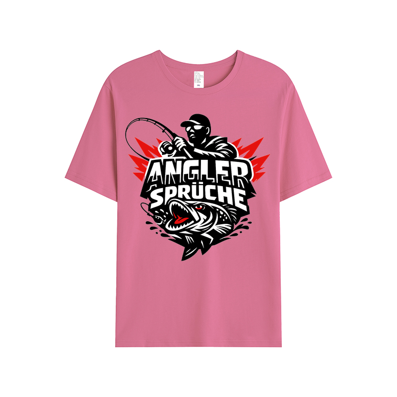T-Shirt Angelglück am Wasser