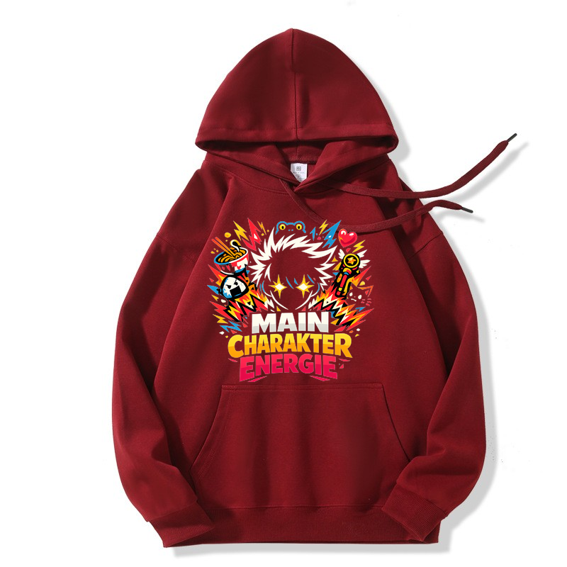 Hoodie Main Charakter Energie Anime Vibes