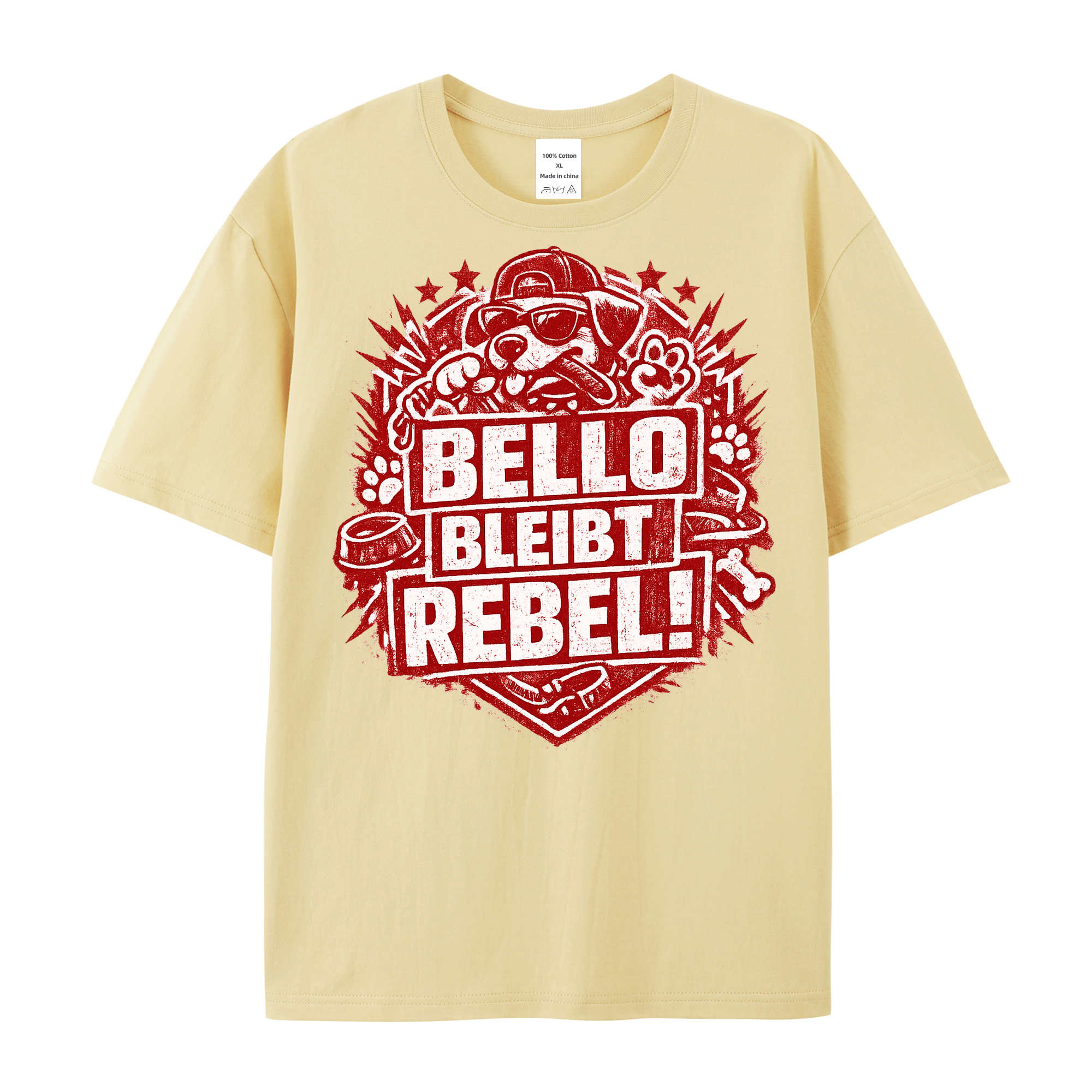 Bello bleibt rebel! t-shirt