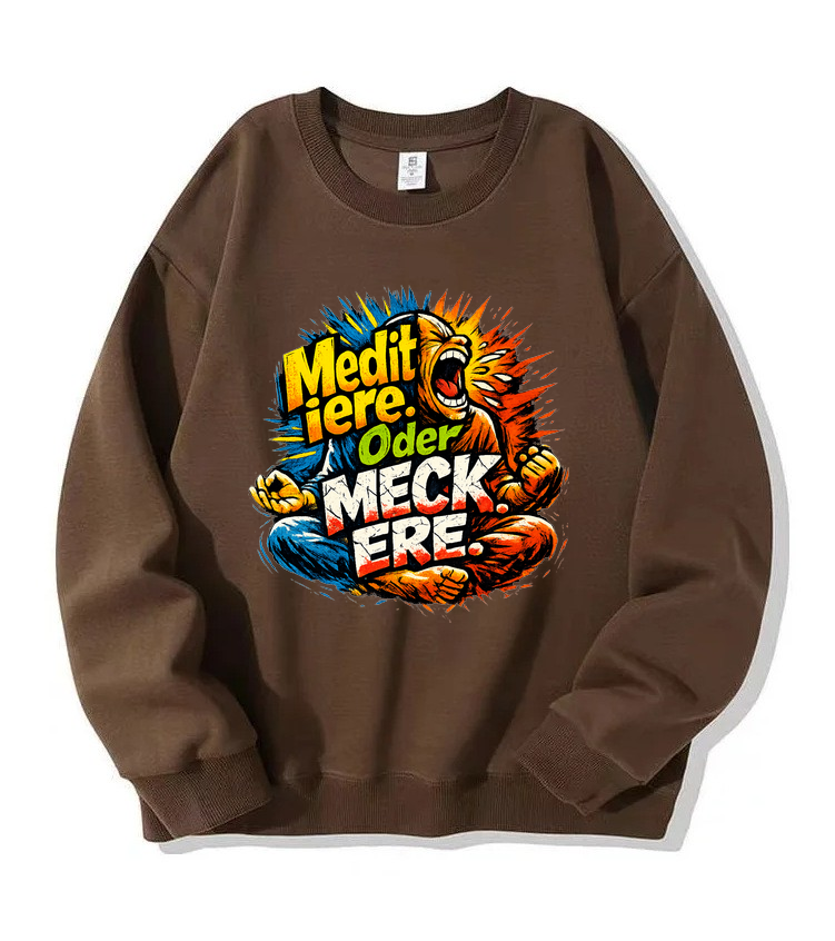 Sweatshirt MeditierMecker Meisterschaft