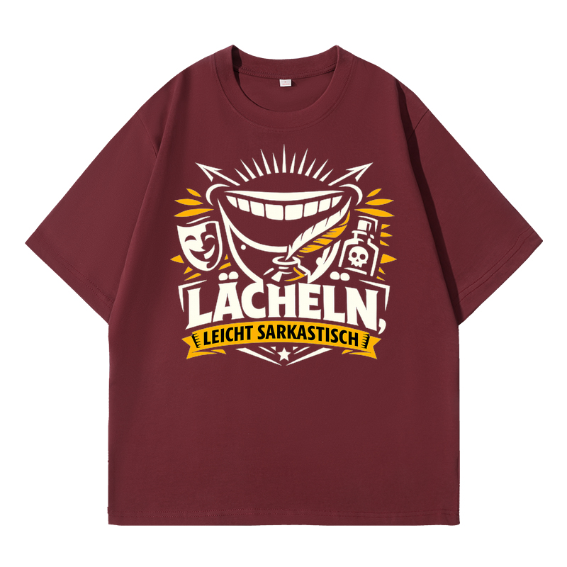 T-shirt Sarkastisches Schimmerlächeln 2026