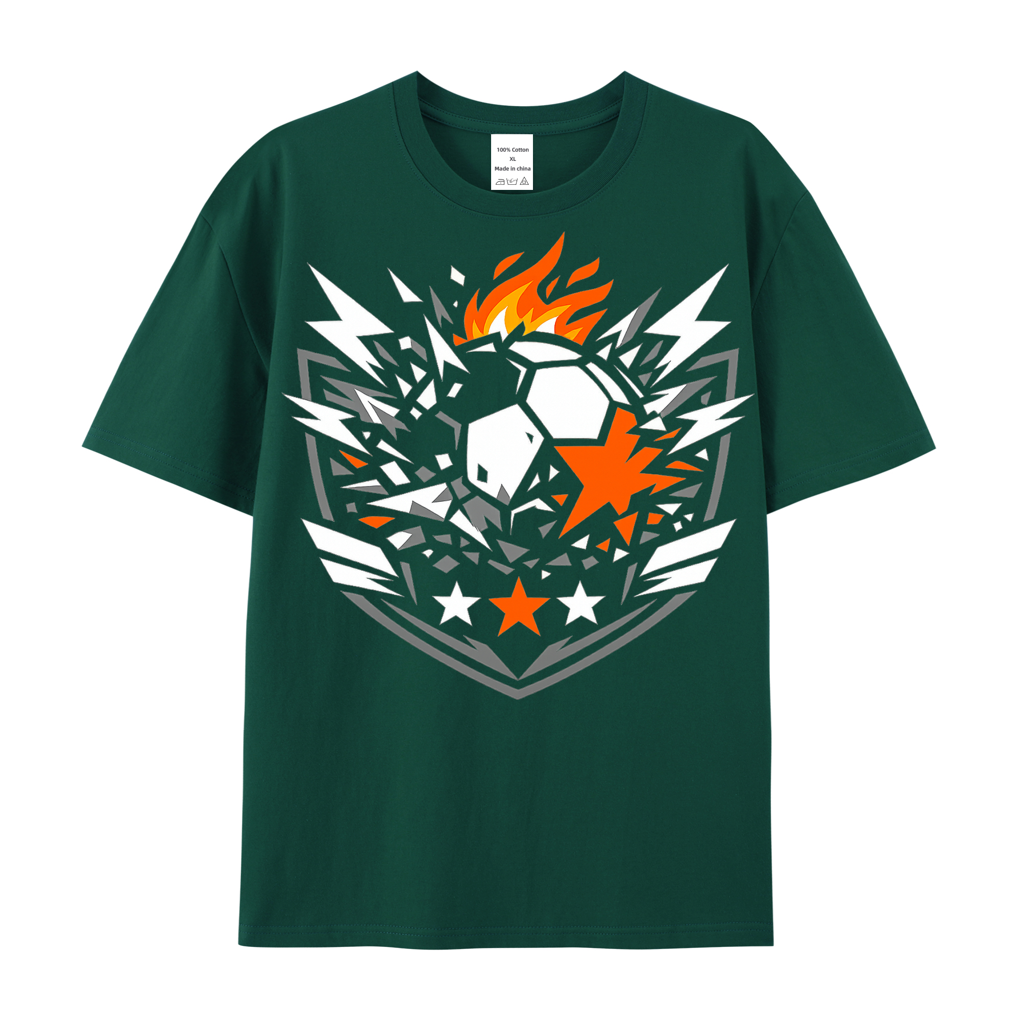 T-shirt Rebellenrausch im Vektorsturm
