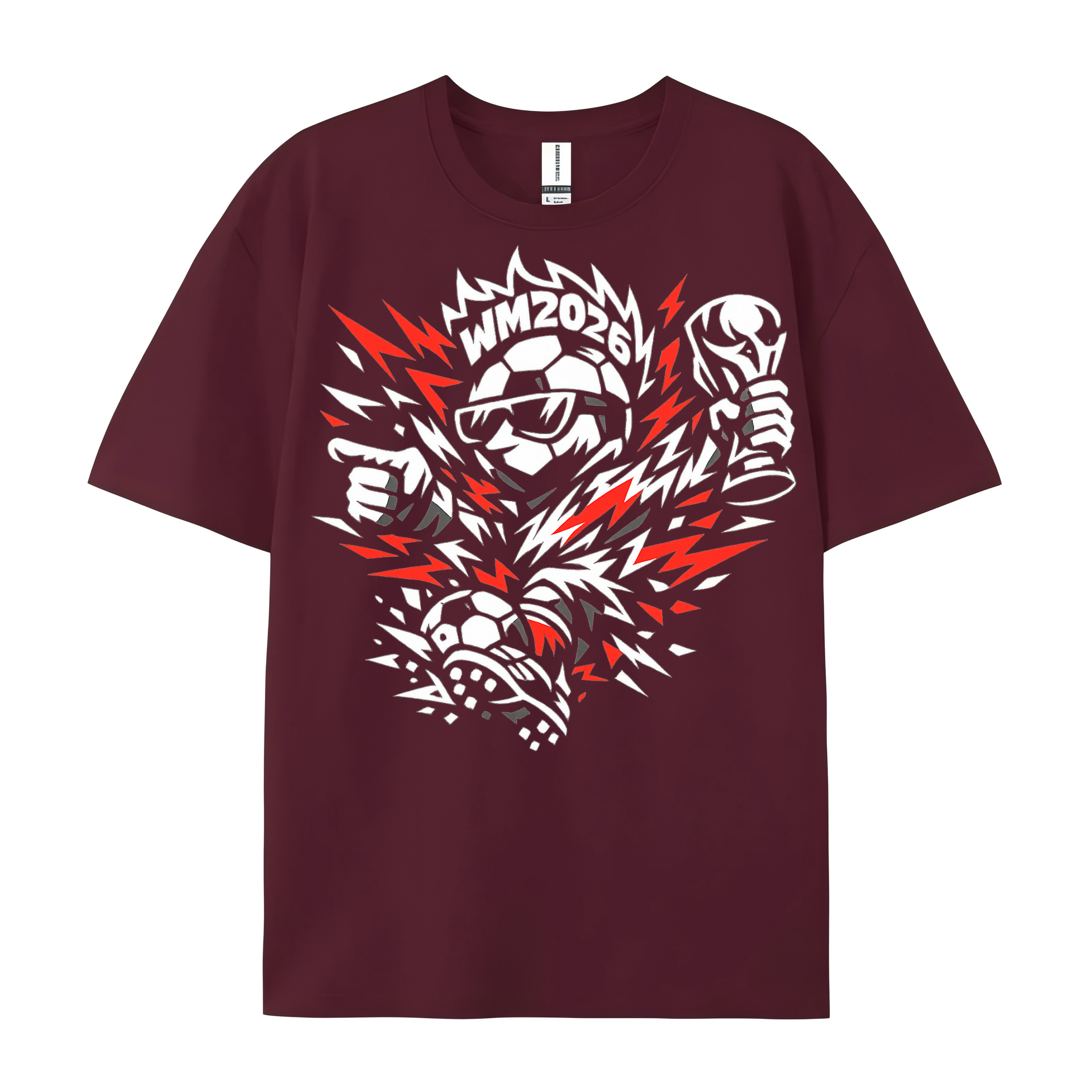 T-shirt Wirbelkrone im wilden Lichtwirbel