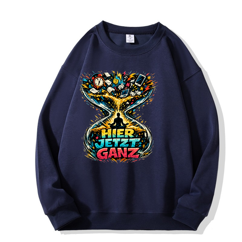 Sweatshirt HierJetztGanz – Yoga Flow Komfort