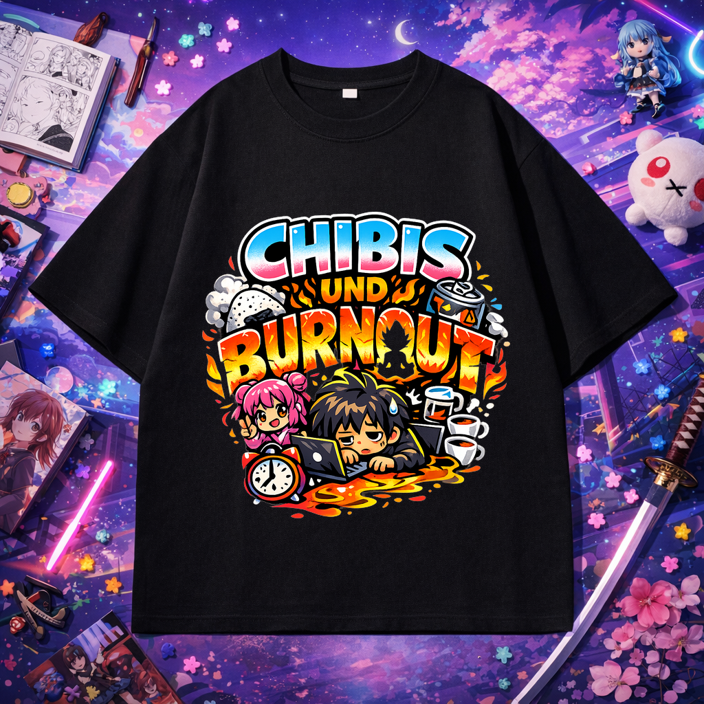 T-Shirt Chibi Burnout Bliss