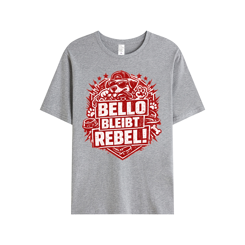 T-Shirt Bello bleibt rebel! Street Dog Vibes