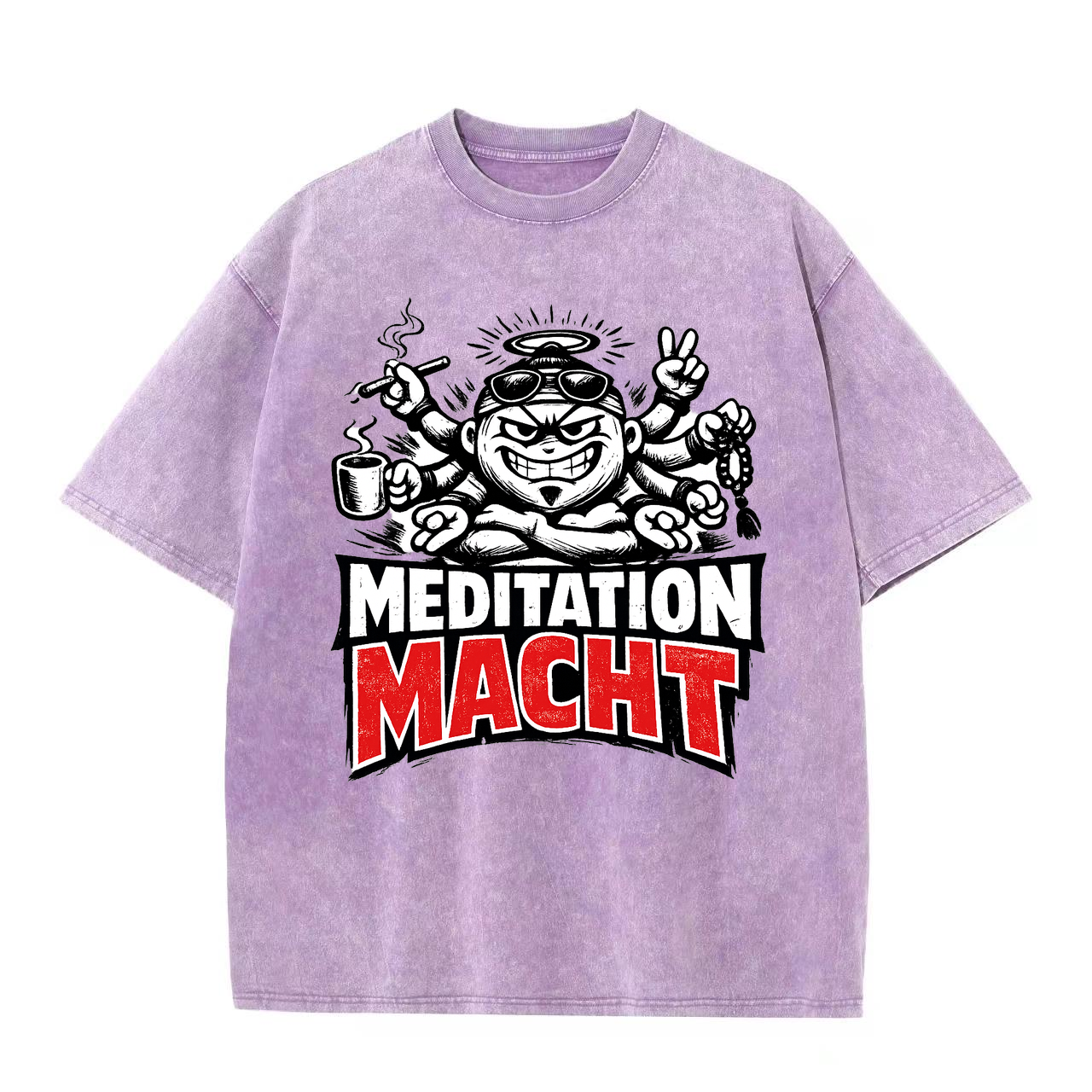 T-Shirt Meditationskraft Yoga Yogi Style