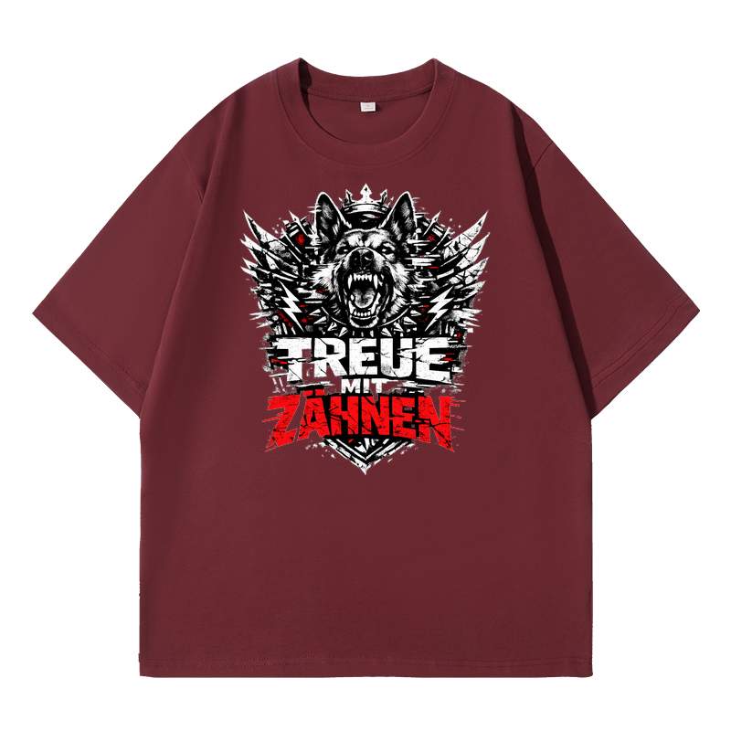 T-Shirt Treue mit Biss