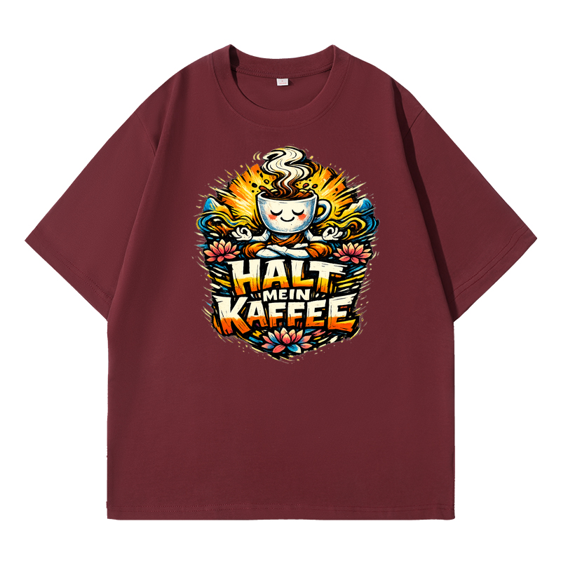 T-Shirt Yoga & Kaffee Flow