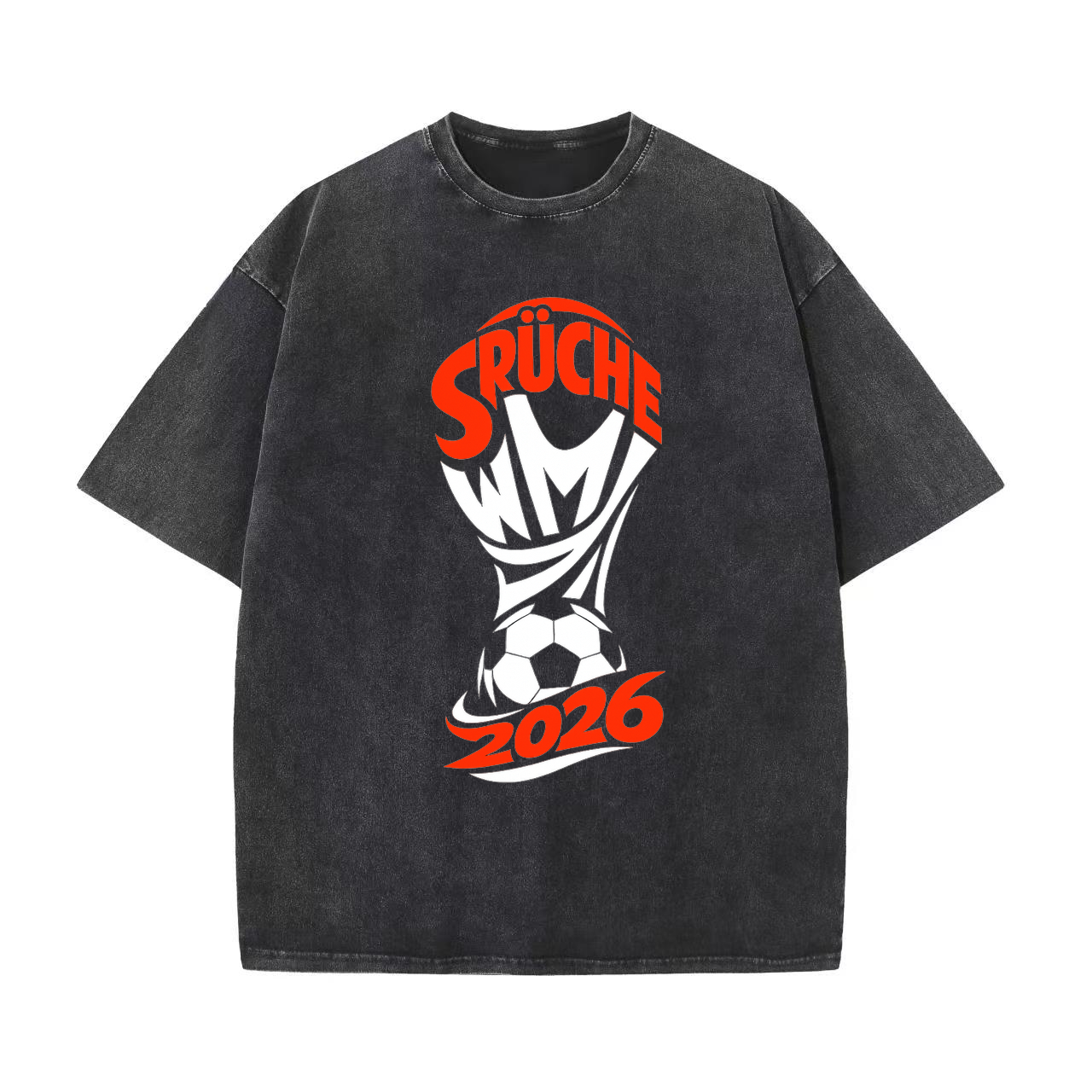 T-shirt Erlesene Anstoßparodie WM 2026 Vintage Vibe