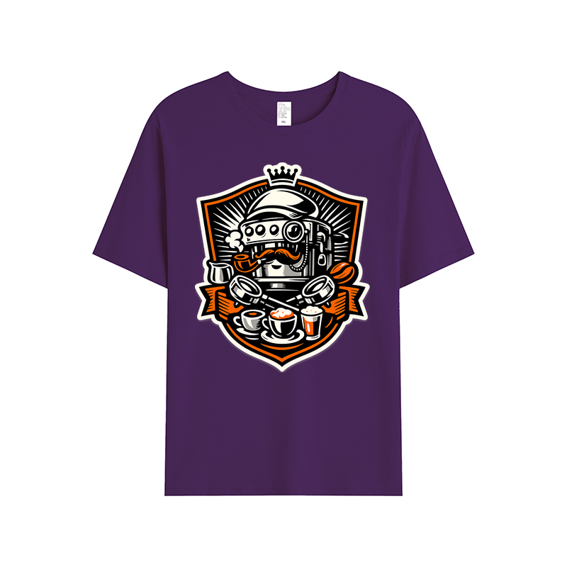 T-shirt Espresso Heraldry Wappen der Kaffeeliebe