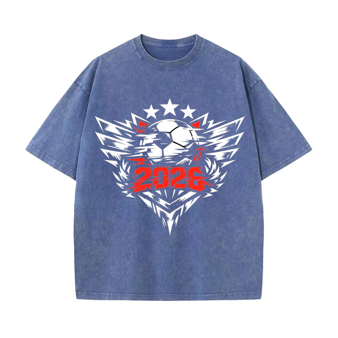 T-shirt Stahlkamm Emblem Spruchwappen WM 2026