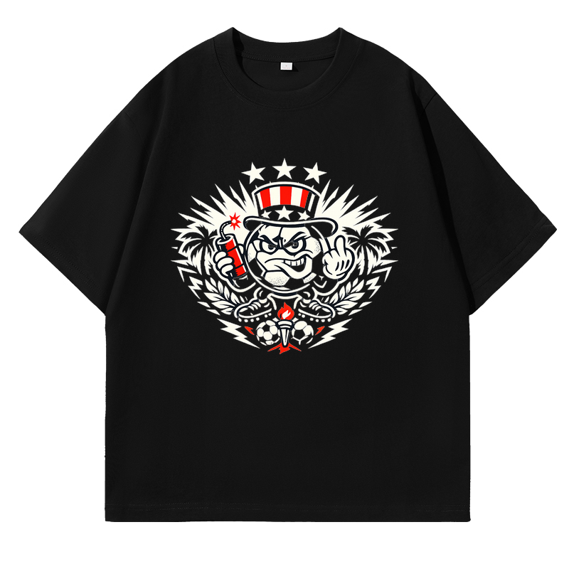 T-shirt Rasender Papierlöwe Fanvibe Herkunft