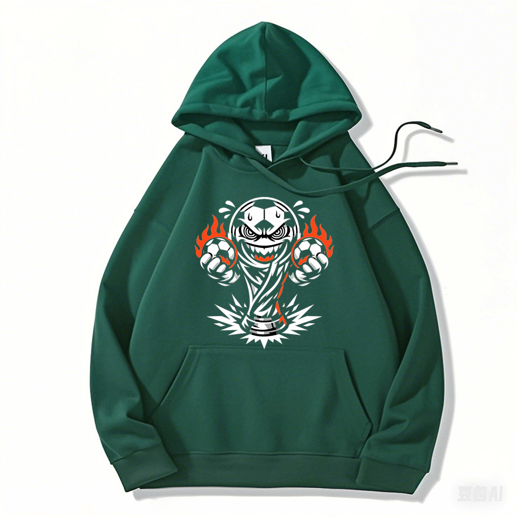 Hoodie Fusion der Besessenheit im Flutlicht
