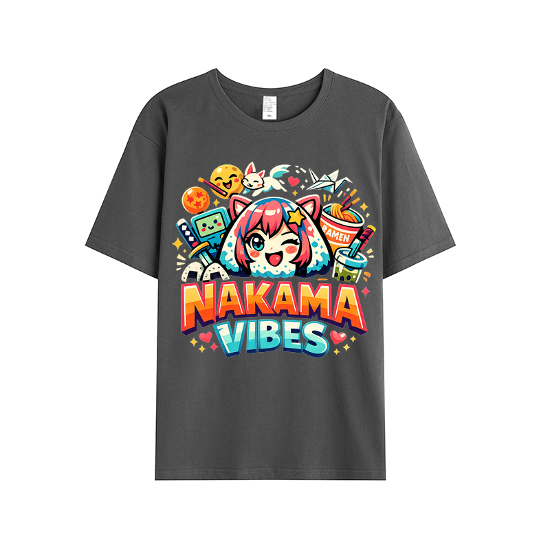 T-Shirt Nakama Vibes – Anime Freundschafts-Design
