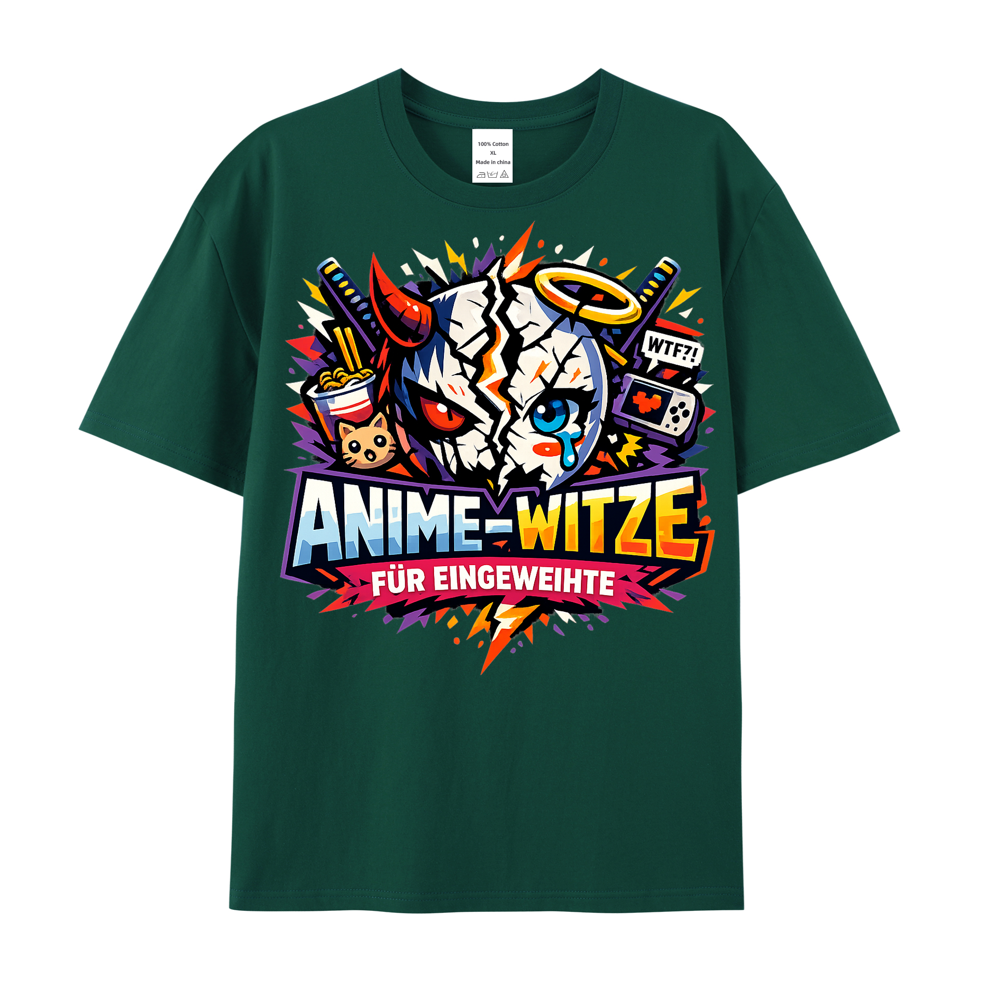 T-Shirt Anime-Gaggeister: Für Eingeweihte