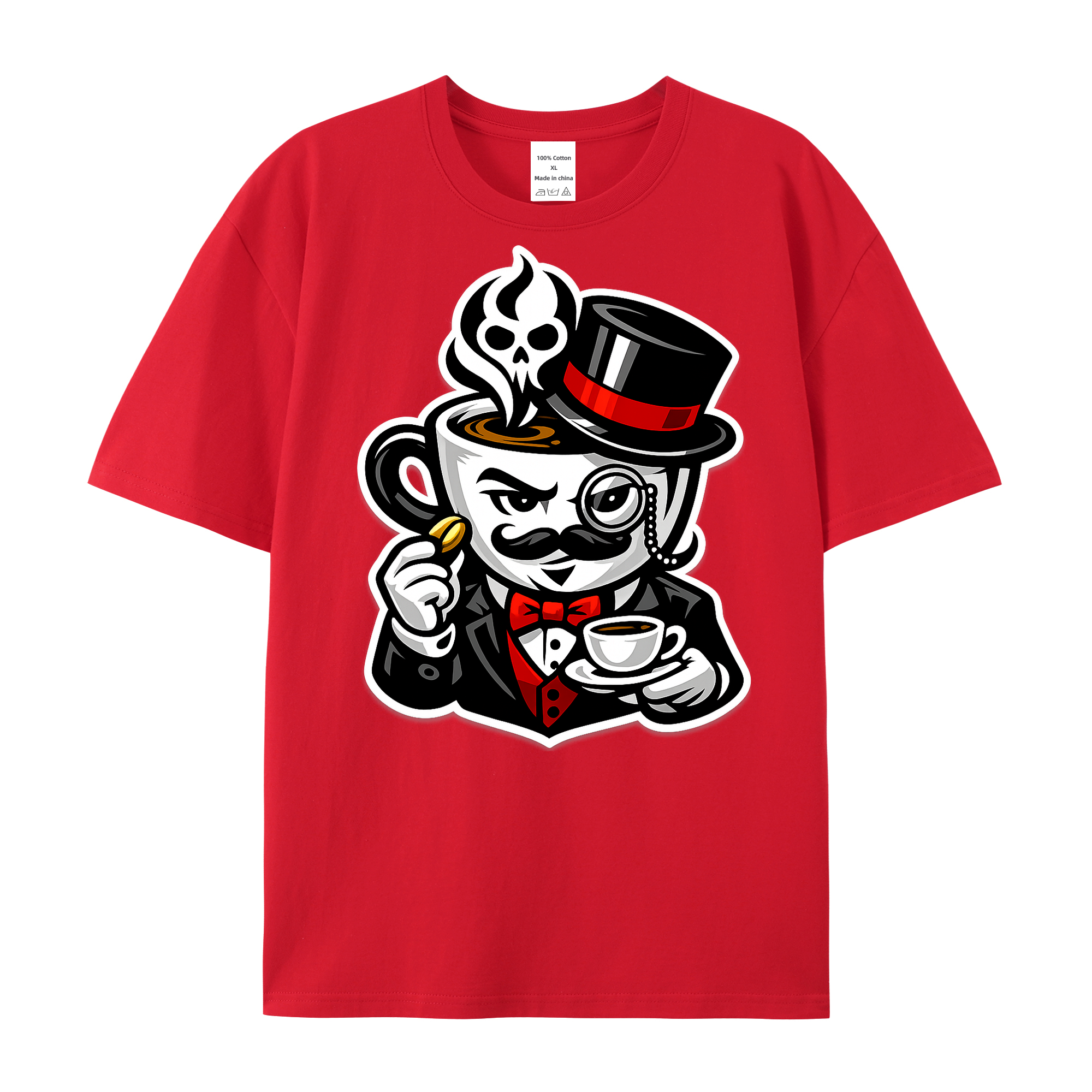 T-shirt Velvet Roast Crest: Kaffeegenuss pur