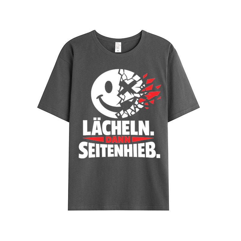 T-shirt Seitenhieb-Glanz im Heldenemblem