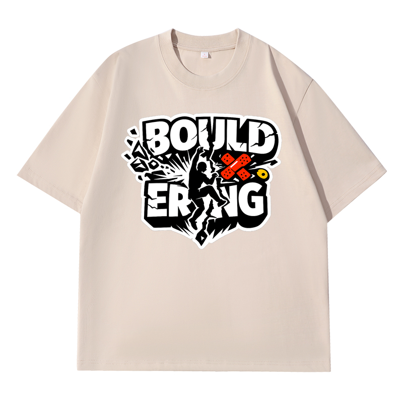 T-shirt - 100% gekämmte Baumwolle - Unisex / 300g Chalk Echo