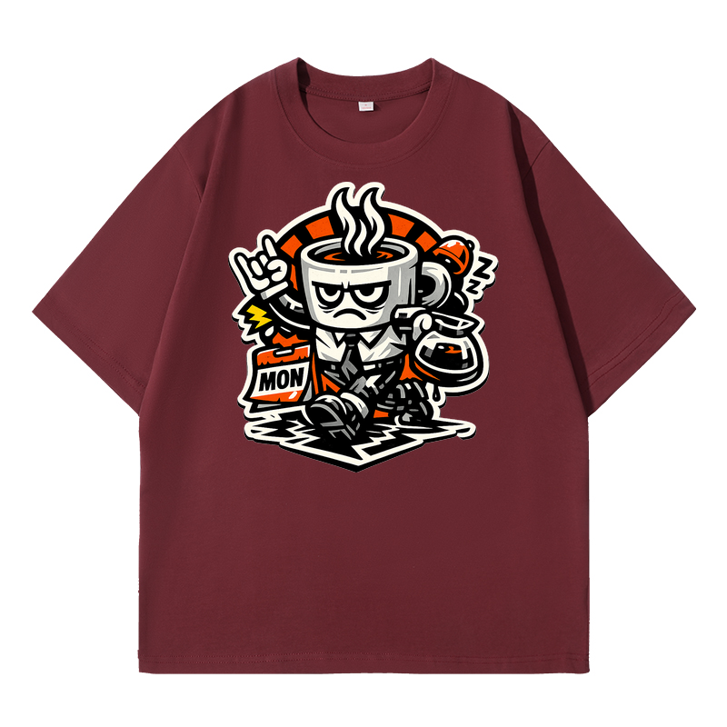 T-shirt Kaffeepanzer Montag - Bereit oder nicht