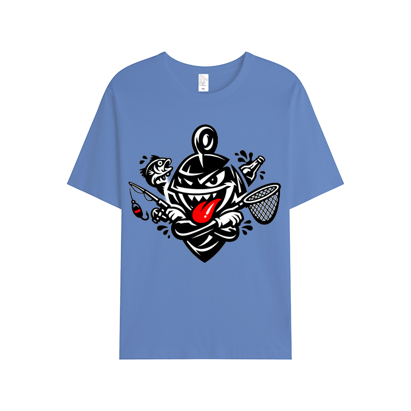 T-Shirt Angelglück am Wasser