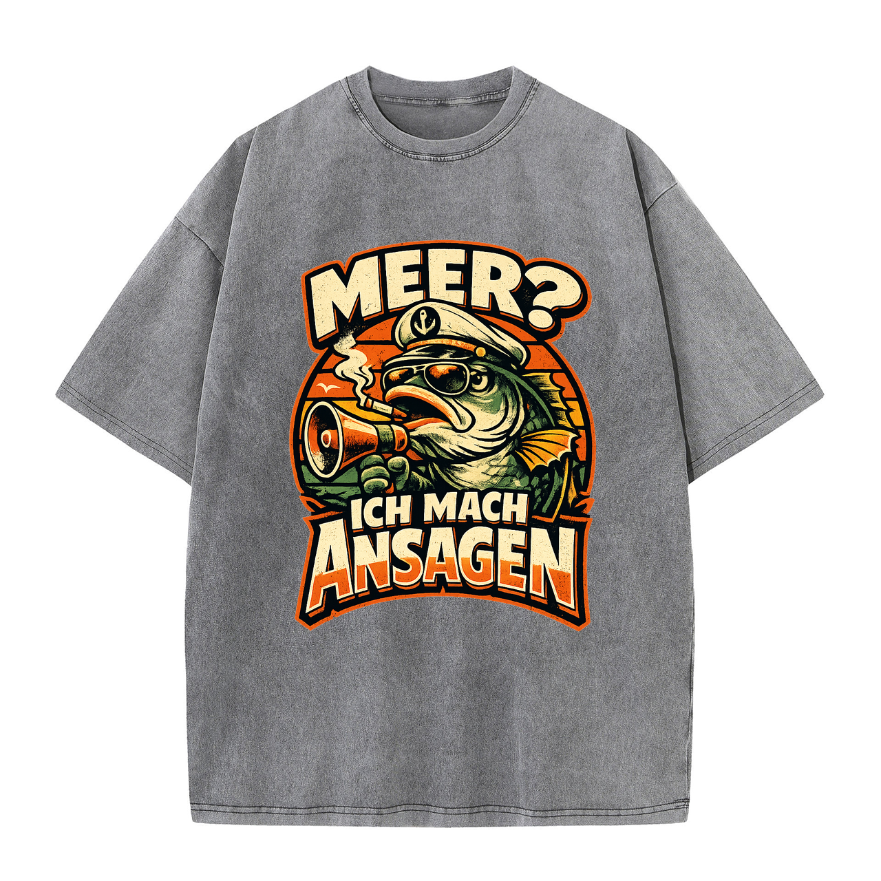 T-Shirt Meer Ansagen Proangler
