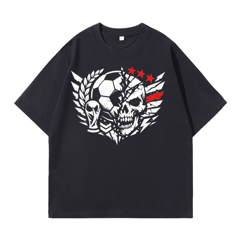 T-shirt Intensiver Kontrastgeist im Lichterwirbel