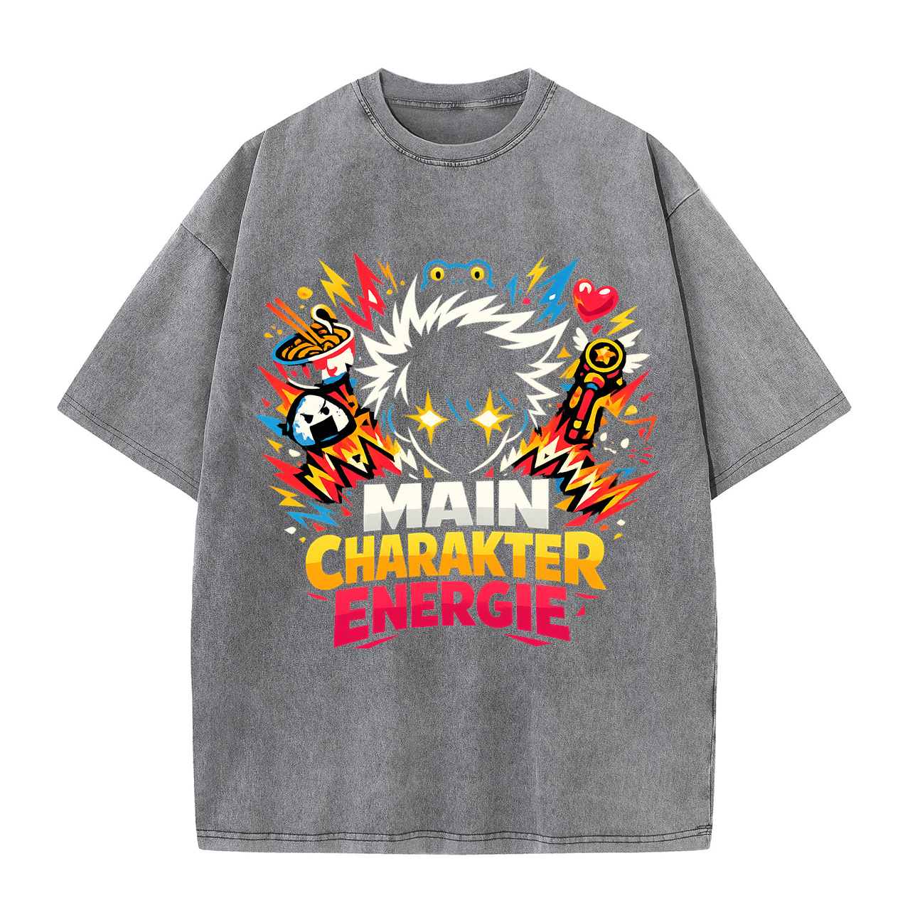 T-Shirt Main Character Energy Anime Vibes