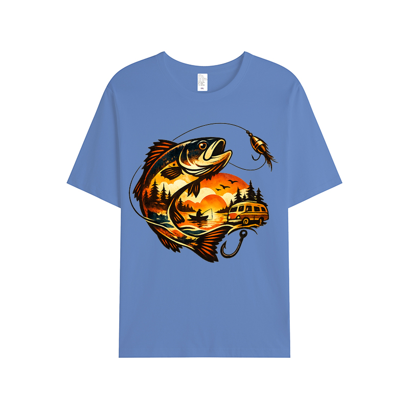 T-Shirt Anglerherz Abenteuer