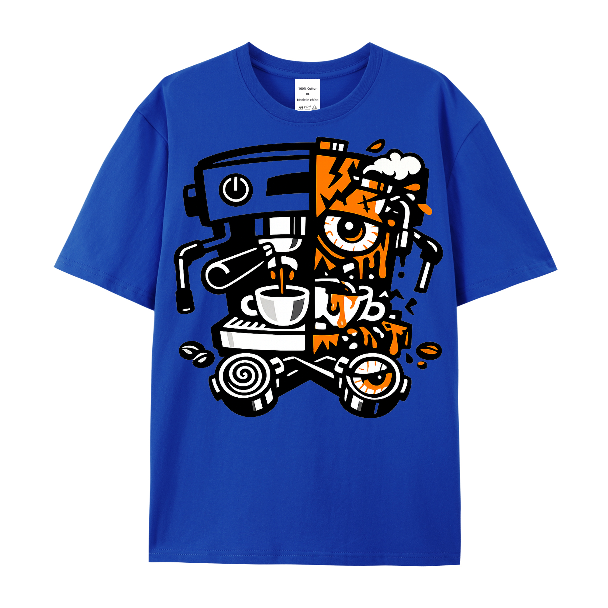 T-shirt Espresso Overthinker – Kaffeeliebe trifft Gedankenka