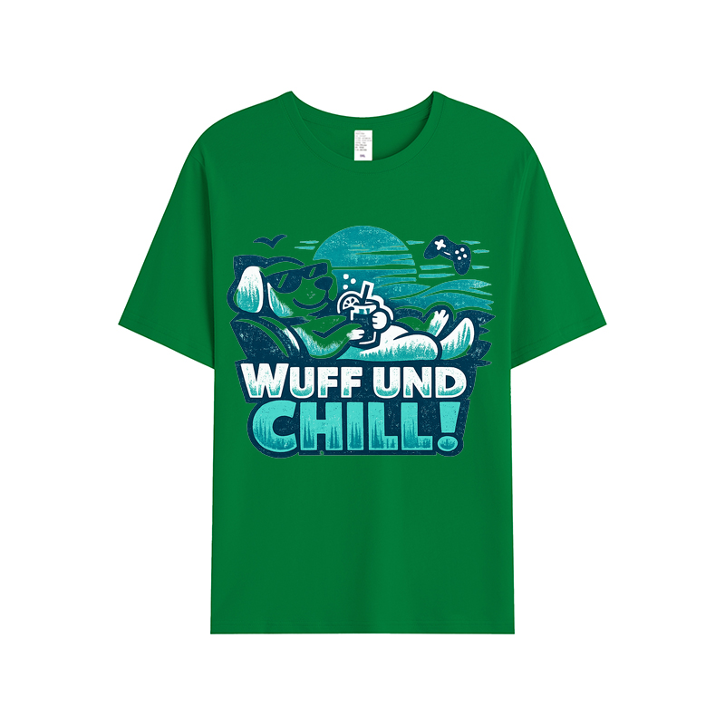t-shirt Wuff & Chill Hunde-Vibes