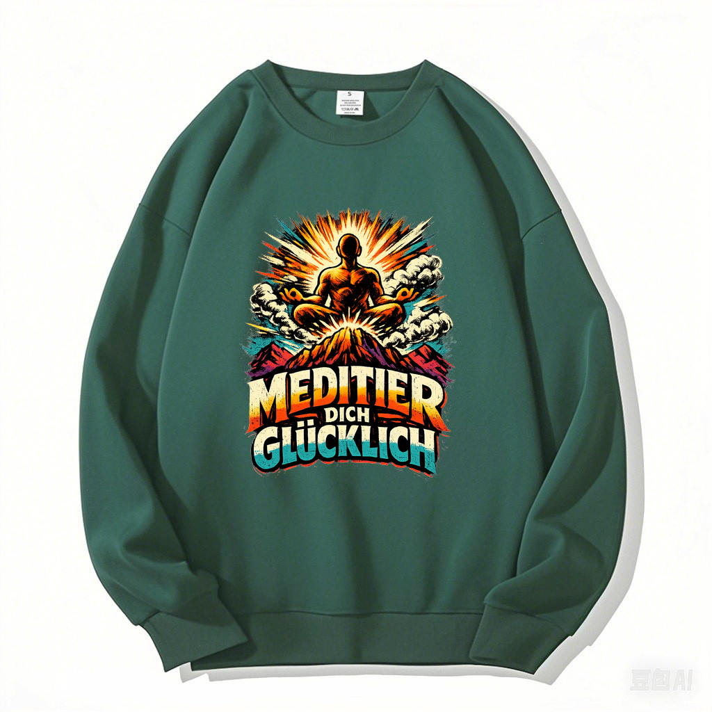 Sweatshirt Glücksmoment Meditationsvibe