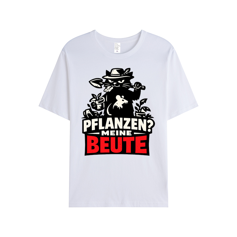 T-Shirt Katzenbeute Pflanzenjagd